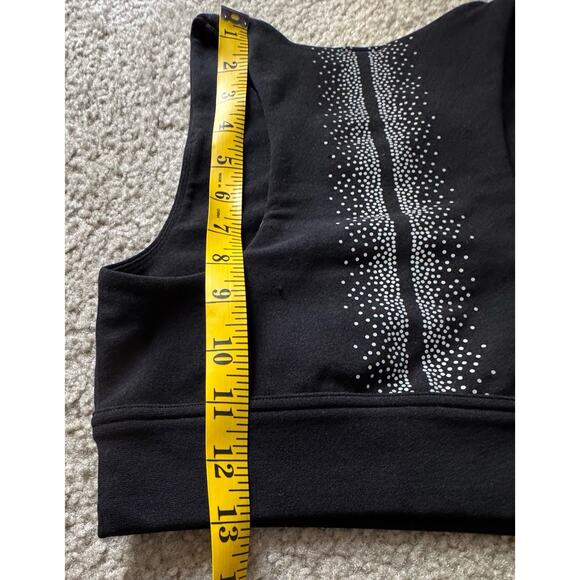 Fabletics Oaklyn Reflective Sculptknit black sports bra activewear yoga Small - Picture 6 of 7